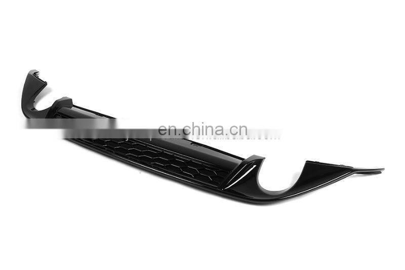 2014 ABS Rear Diffuser For VW Volkswagen Golf 7 VII MK7 GTI
