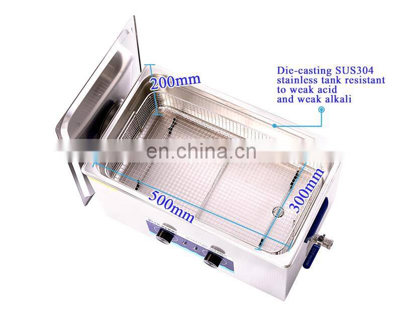 22L Large Engine Carbon Motor Parts Mechanical Cleaning Equipment Ultrasonic Cleaners