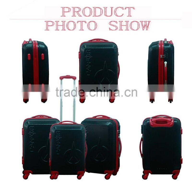 Popular young style traveling cheap luggage set
