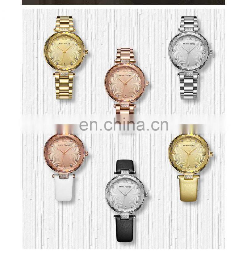 MINI FOCUS MF0038L Women Wristwatch Waterproof Brand Luxury Watches Fashion Casual Ladies Quartz Watch