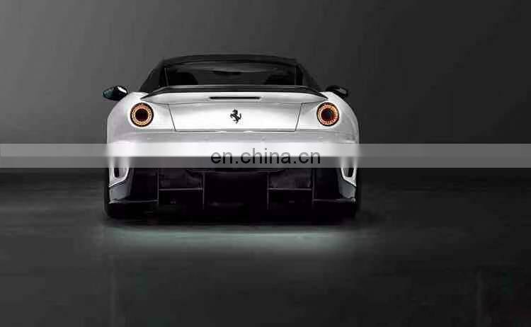Runde 100% Fitment For Ferarri 599 Upgrade Vorsteiner Carbon Fiber Body Kit Front Bumper Front Lip Rear Bumper Side Skirts Spoil