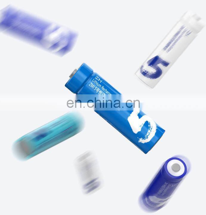 ZMI5 rechargeable lithium battery + charger set 1.5 constant voltage 2900MWh high energy cycle charging