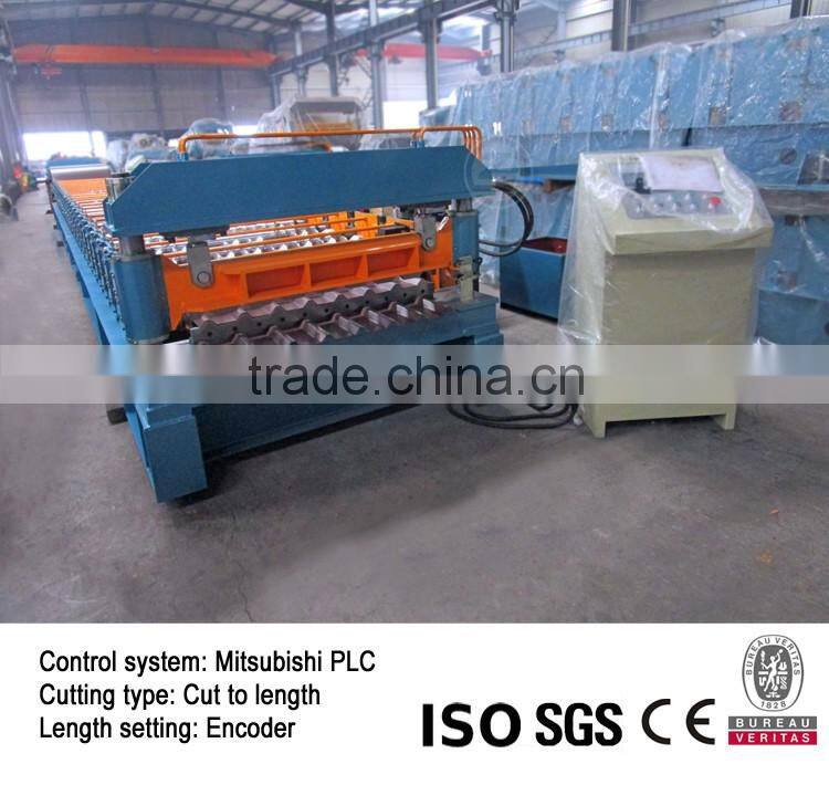 Trapezoidal Roof Panel Roll Forming Machine
