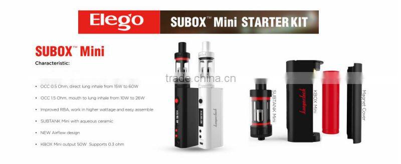 Kanger CUPTI Starter Kit, Kangertech CUPTI Starter Kit, CUPTI Wholesaling from Elego