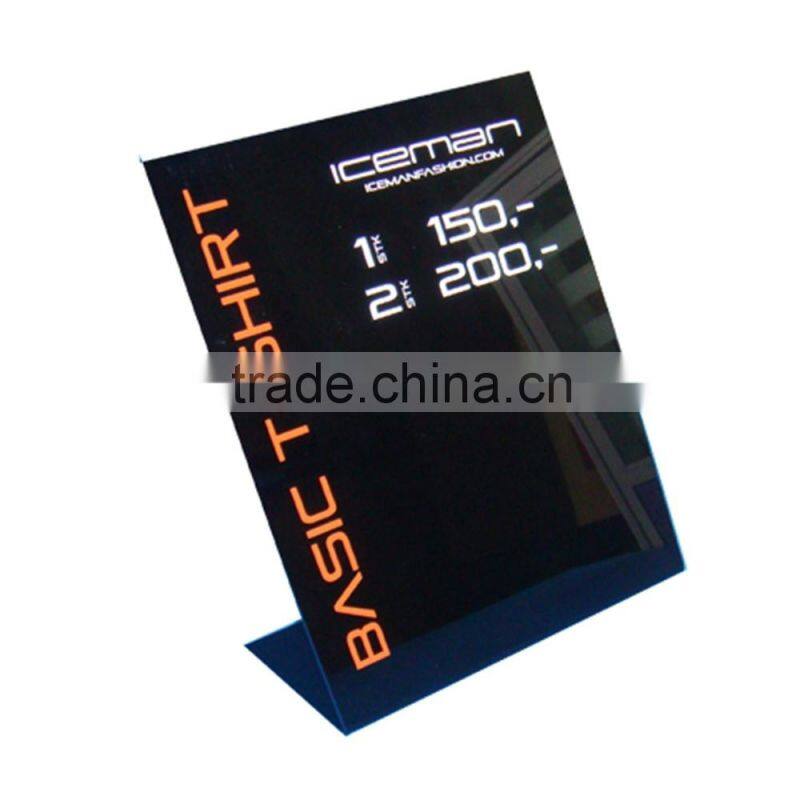 Acrylic Sign Holder Acrylic Accessories Display Holder Acrylic Label Holders