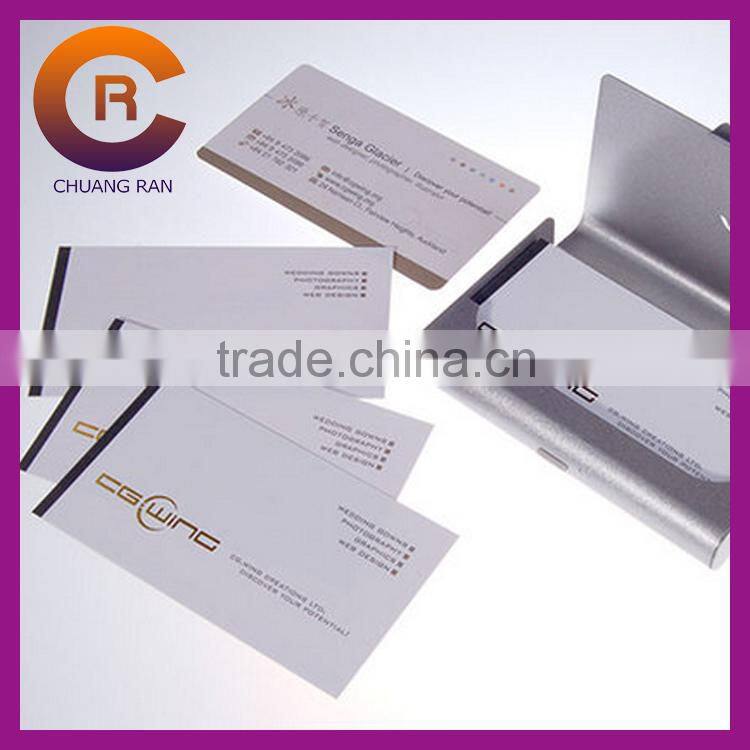 Glossy lamination white paper postcard printing