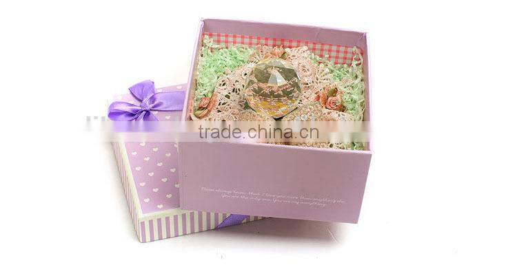 birthday gift crystal packaging paper box