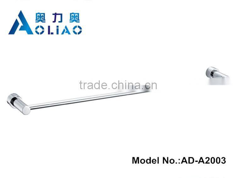 High quality hot sell Bathroom hardware accessory stainless steel single rod towel rack