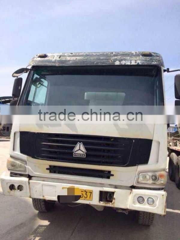 used excellent 14y con conrete mixer truck howo 12 m3 in shanghai in nice condition