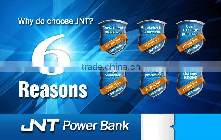 OEM High capacity mini mobile power bank with two LED flashlight+Digital Display screen Power Indicator design ,PB010