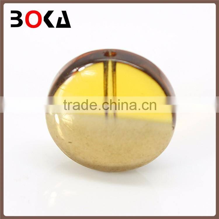 // Good quality golden border design Crystal Stone // white holes glass rhinestone glass stones //