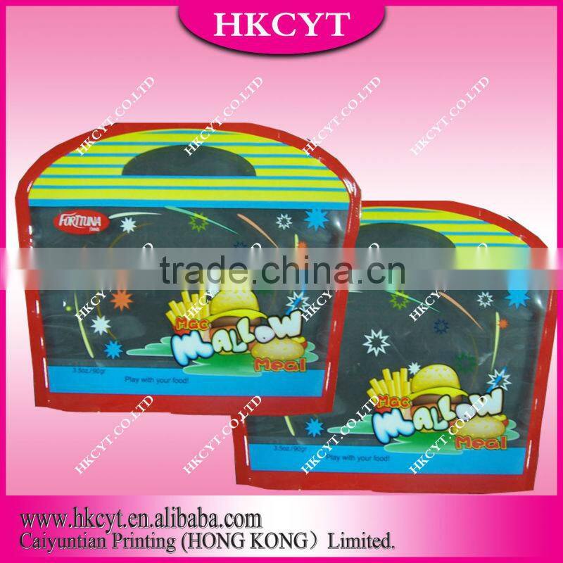 Printed large plastic packaging bag/hot sell stand up pouch
