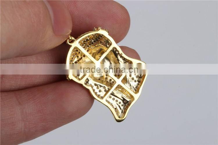 Micro set 925 sterling silver jesus piece mens hip hop pendant jewelry iced out