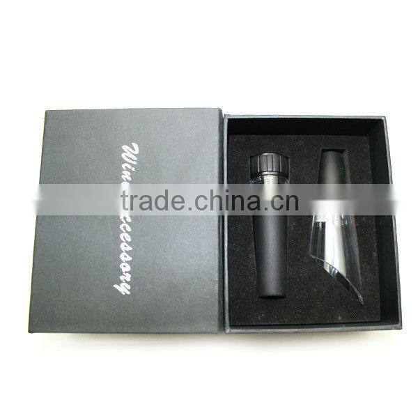 Fashionable bar tool wine set