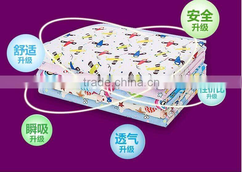 VGERGER Popular Customized size bed Bed waterproof pad with floral Made in China