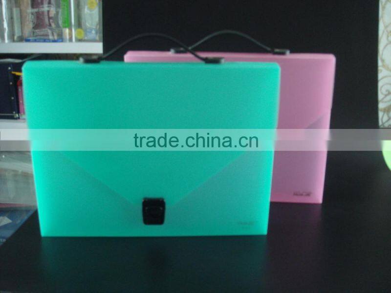 Box File Type and PP Material plastic presentation folder
