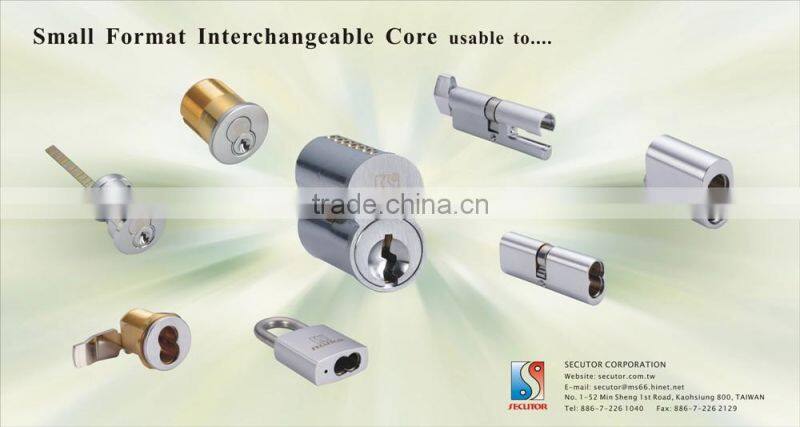 6 Pin Interchangeable Core Cylinder