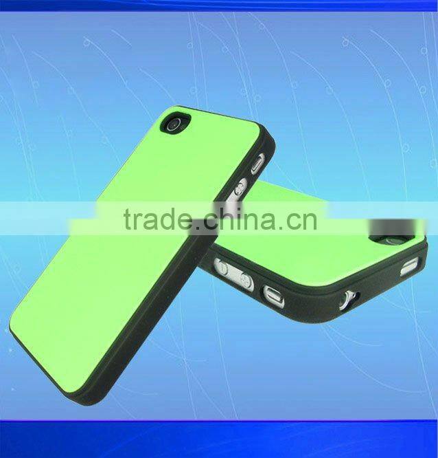 for iphone4g leather sticker cell phone case