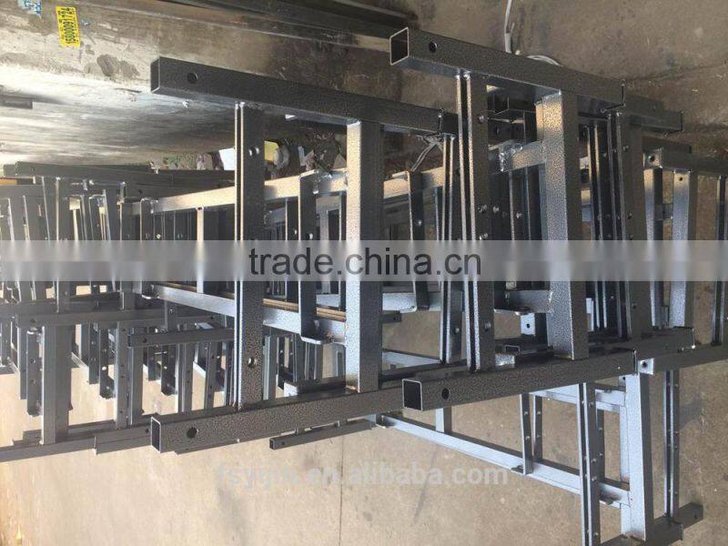 Multifunction used metal folding stage