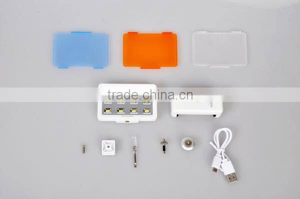 Commlite Powerful LED Video Light 12 Lamps for Monopod, Cellphone, DSLR Camera...