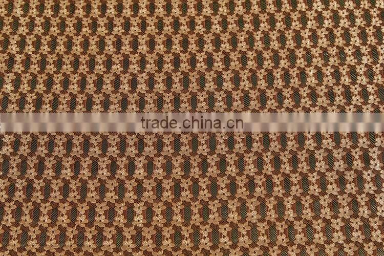 high quality elastic designs nylon lace fabric for curtains