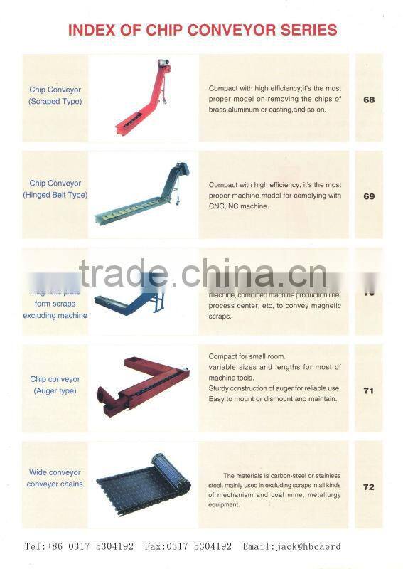 magnetic scraps excluding machine