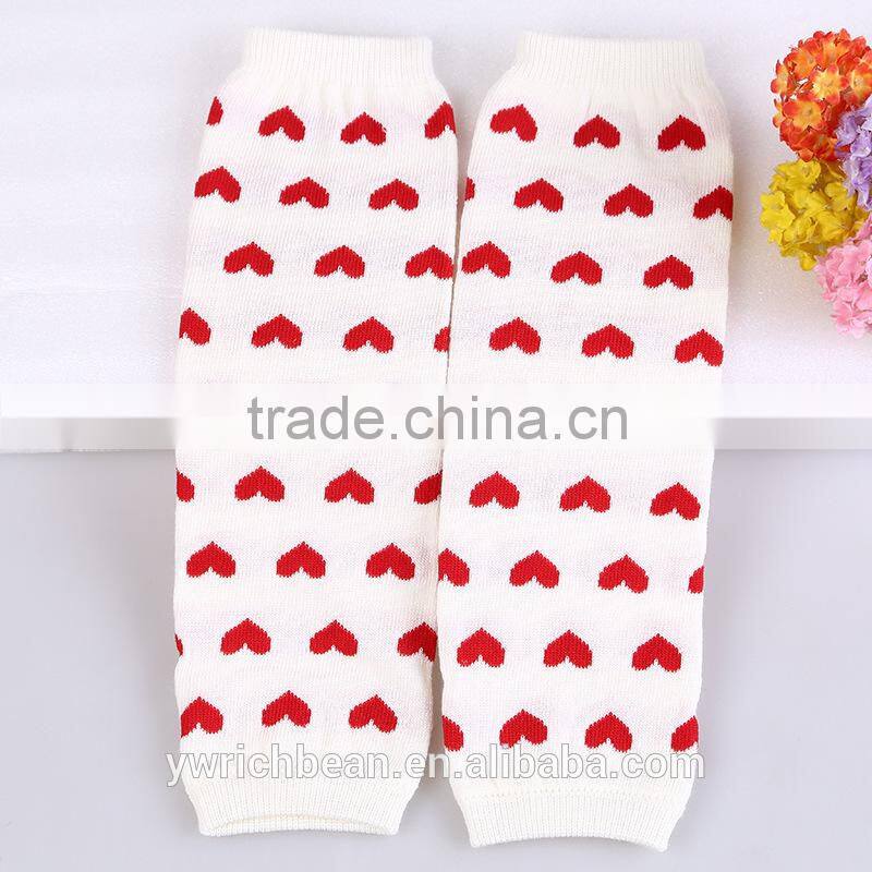 boutique heart printed baby leg warmers for party wholesale in stock LW-10