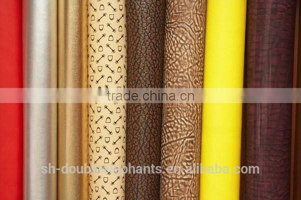 textured leather in PVC leather