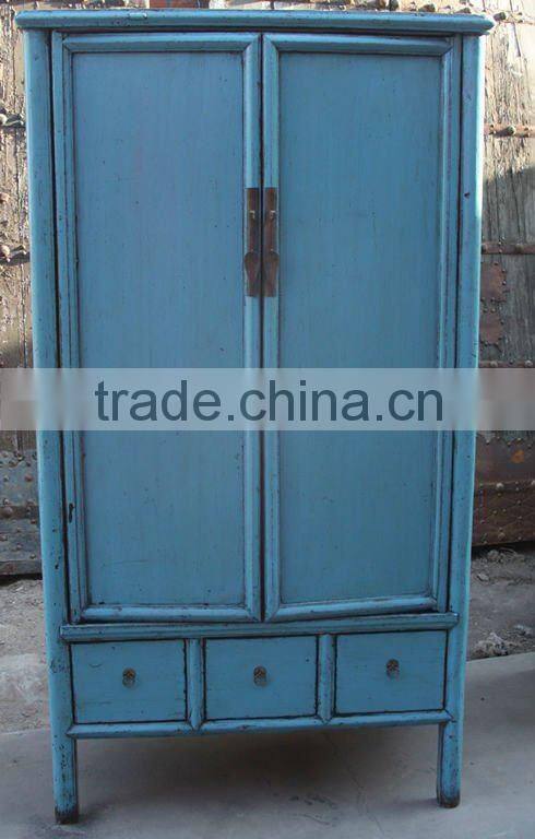 chinese antique two door cabinet and wardrobe