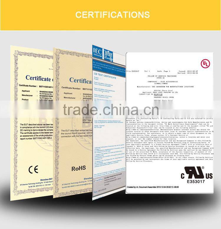 NEW edge light CF3 waterproof Wall Type Acrylic Signage led light box