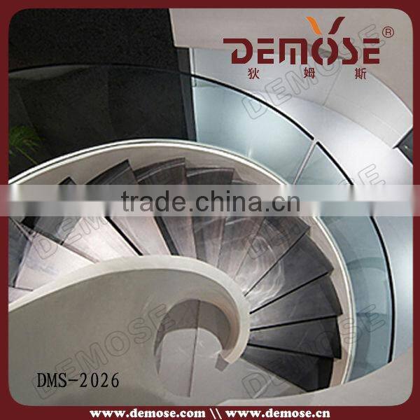 wrought iron stairway