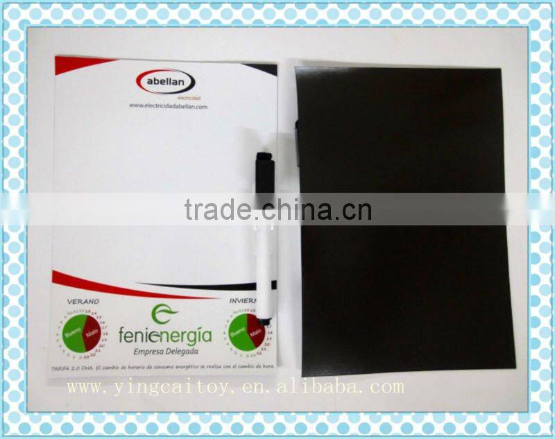 Magnet message board; magnetic writing board