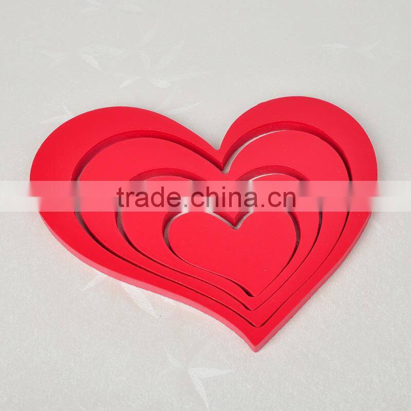 Cheap 3D MDF wall adhesive decoration 53*49MM