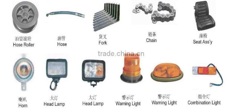 warning light, head lamp, combination light for forklift use