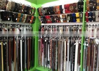 fashionable wide leather belts for men