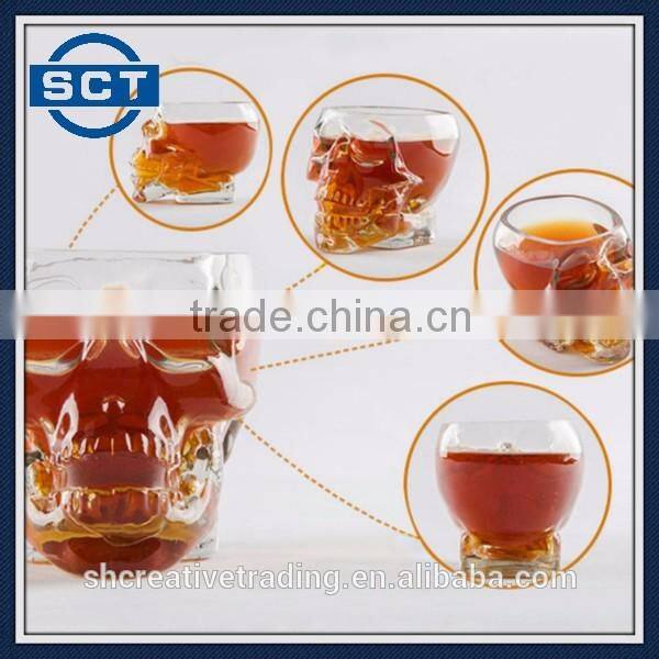 Mysterious Skull Head Glass Cup