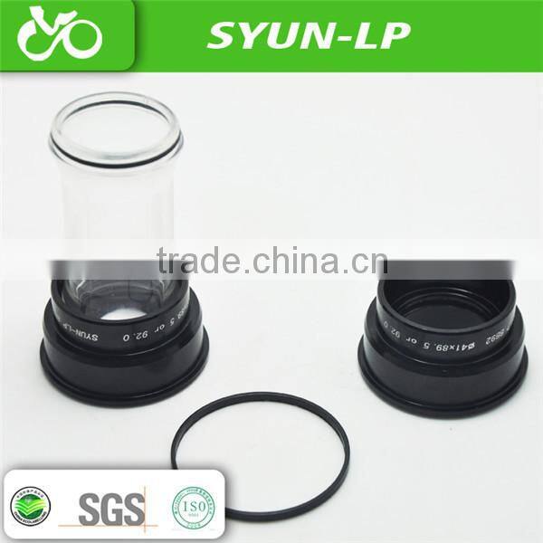 Guangdong syun-lp press fit seal bearing 89.5mm 92mm bicycle bottom bracket bicycle mounting bracket BB92