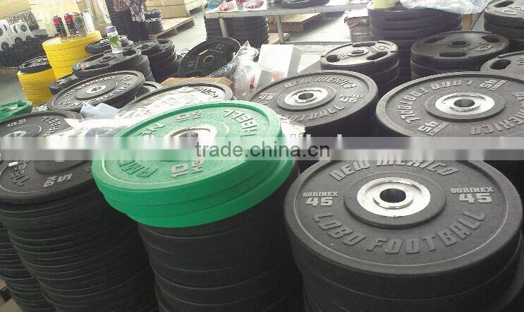 PU (CPU) whole Weight plate/olympic weight plate/coated competition weight plate/bumper plate/quality plate