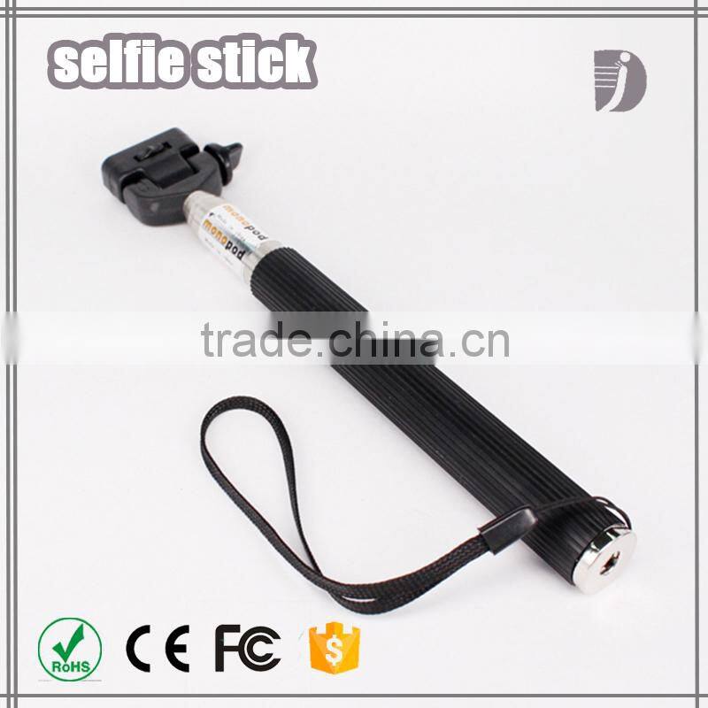 Cash on delivery from china extendable selfie stick with bluetooth remote