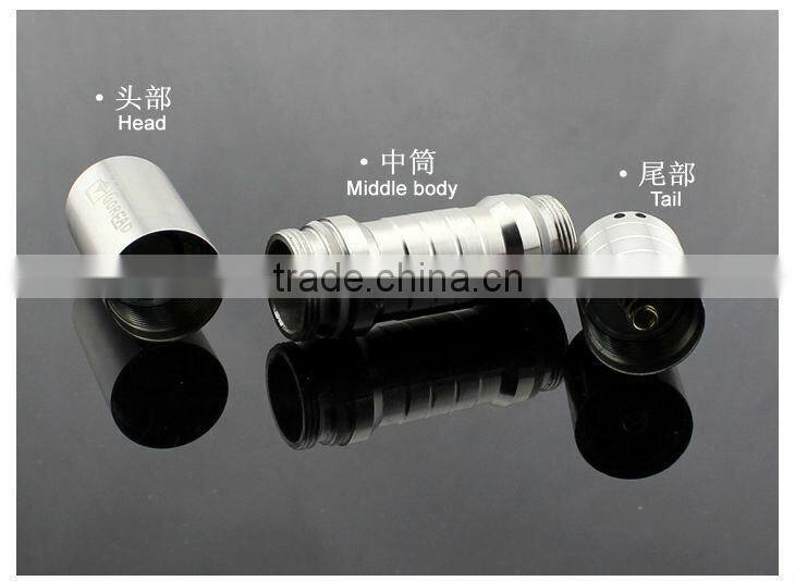 Goread C47 R2 stainless steel 3W high bright rechargeable 14500 LED Torch