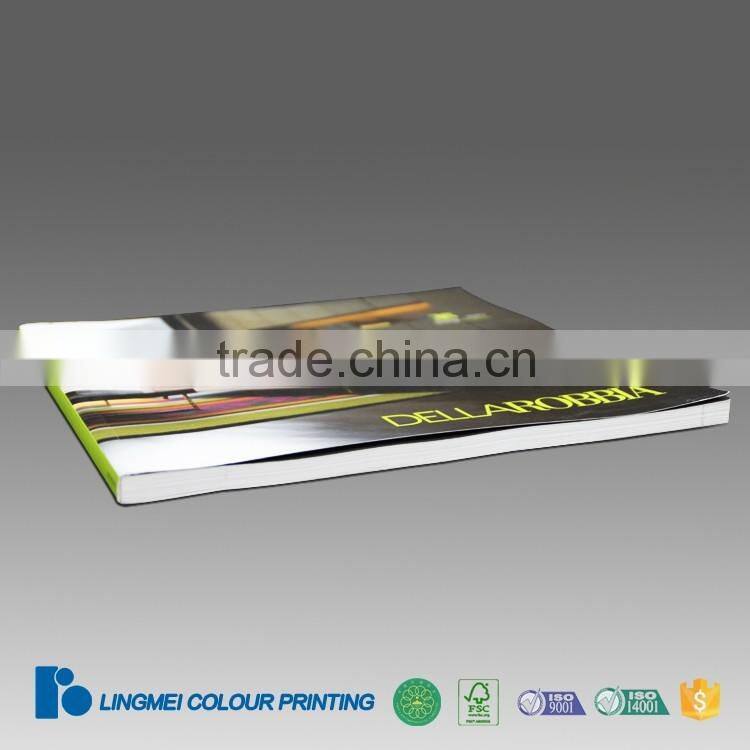 High Quality Custom Home Furniture Product Catalog Print with Lamination