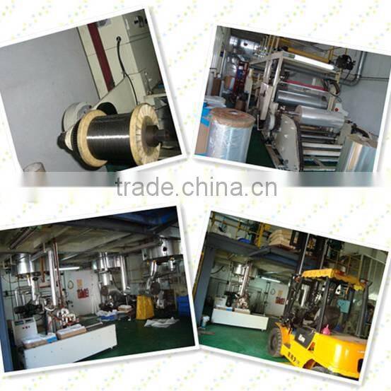 Good quality of double sided PET tape with wire trim