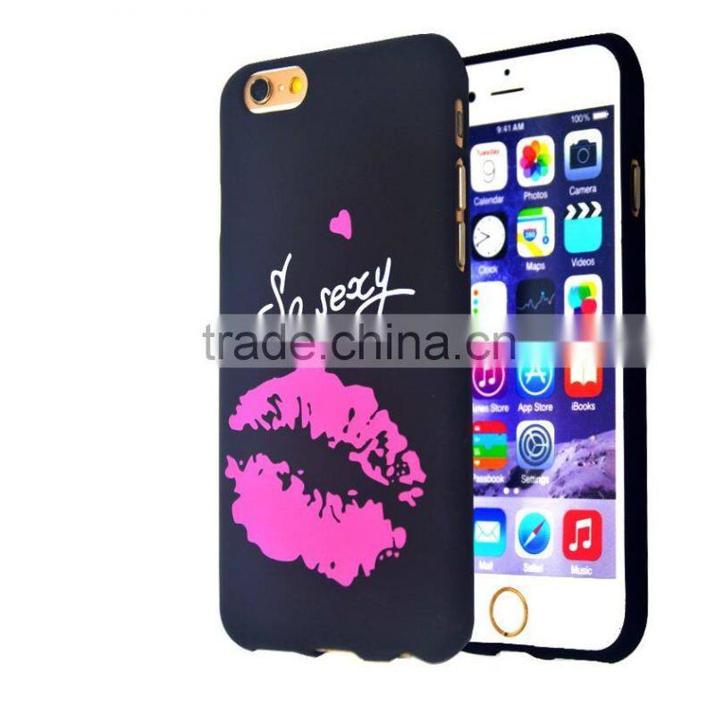 Matte Printed TPU Mobile Phone Case Cover for Apple Iphone 5s