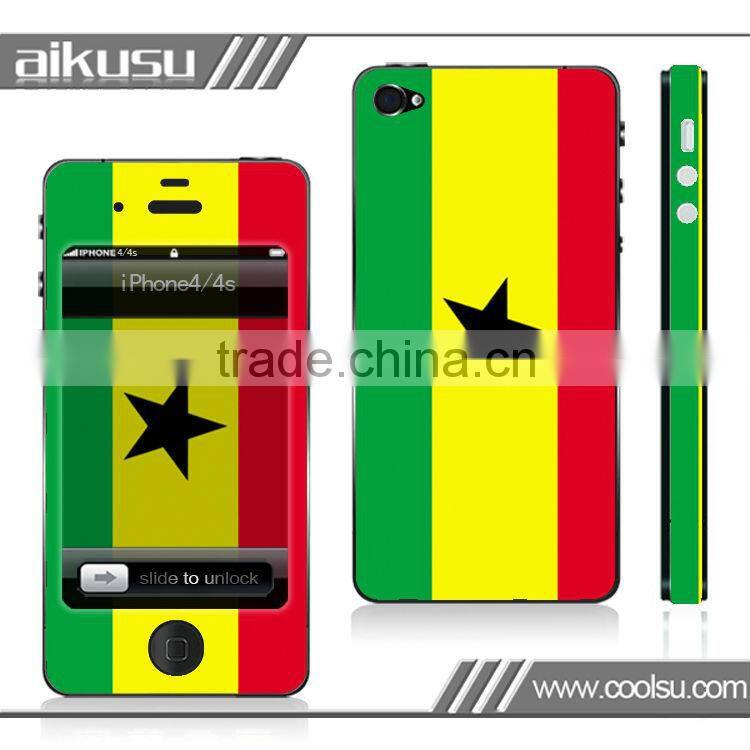 Hign end 3M material skin sticker for iphone4 sticker