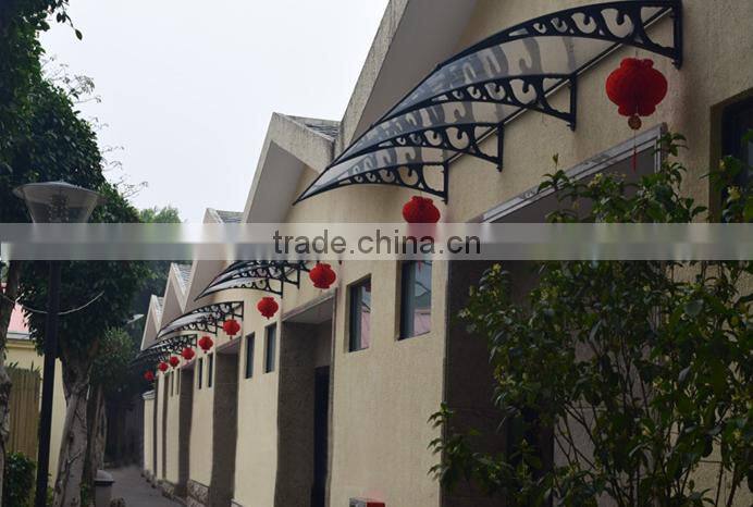 types of hollow makrolon polycarbonate roof sheet window awning