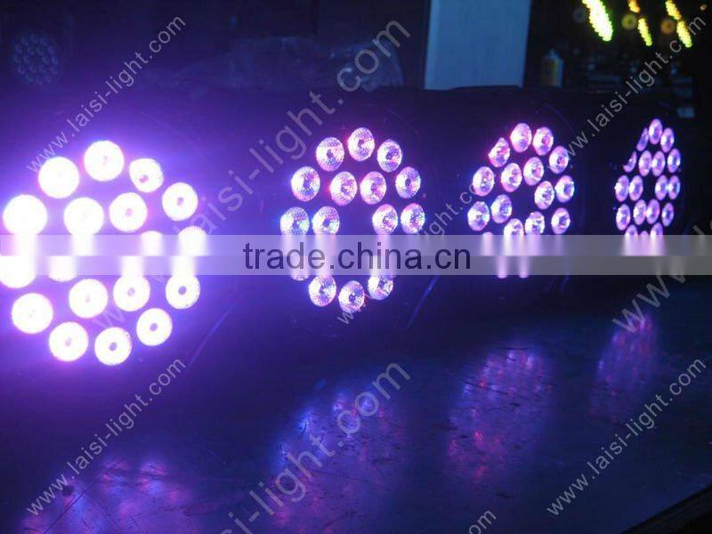 18*10w Quad par led/ 24*10W RGBWAUV 18 pcs 5 in 1(or 6 in 1) 15w leds indoor par can led light sets par