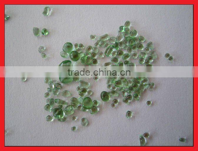 clear and blue glass beads for swimming pool