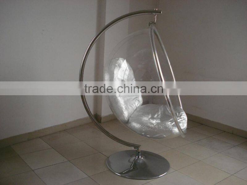 villa stylish eero aarnio clear hanging bubble chair with stand