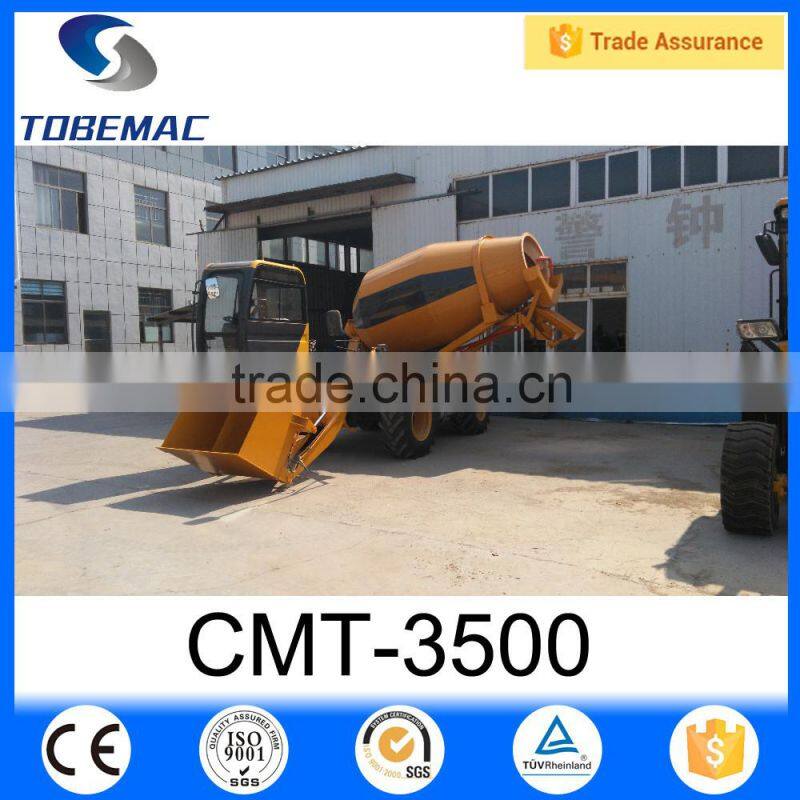 TOBEMAC 2016 Concrete mixer truck with loader