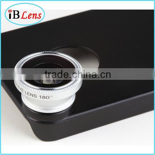 fisheye lens with cover for mobile phone , phone accessories